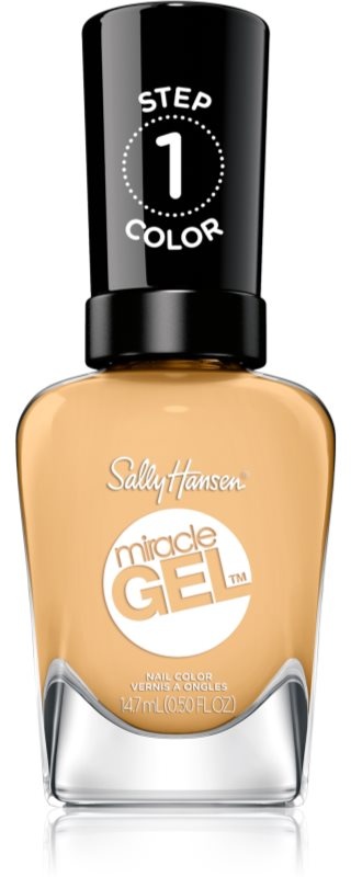 Sally Hansen Miracle GelTM Gel-Lack für Fingernägel - keine UV/LED Lampe erforderlich Farbton 770 I Don't Desert You 14,7 ml