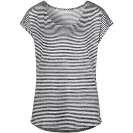 VIVANCE Kurzarmshirt mit Streifendesign Blau 36/38