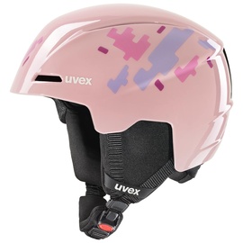 Uvex Kinder Skihelm Viti pink Puzzle, 46-50 cm
