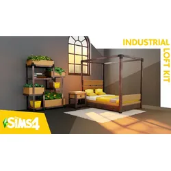 Die Sims 4 Industrie-Loft-Set