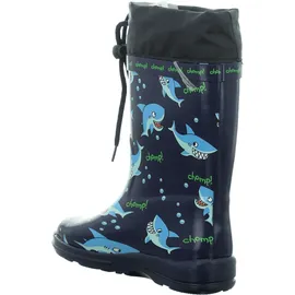 Beck Jungen Sharks Gummistiefel, Blau, 26 EU