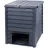 GARANTIA THERMO-WOOD Komposter 600 L Kunststoff inkl. Bodengitter anthrazit-braun