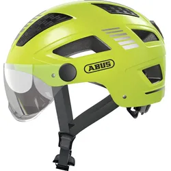 Fahrradhelm ABUS "HYBAN 2.0 ACE" Gr. L, gelb (signal gelb), Helme, L Kopfumfang: 56cm - 61cm