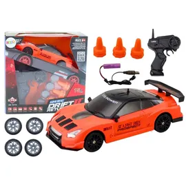 LeanToys RC-Auto Sportwagen 1:24 CH RTR Orange/Schwarz