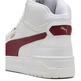 Puma Shuffle Downtown Mid Damen Weiß/Rot/Gold 37