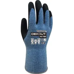 Sicherheitshandschuhe Schnittschutz | DEXCUT | blau | WG-780 | Größe 10 - blau