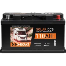 Exakt Solar DCS Solarbatterie 110Ah 12V