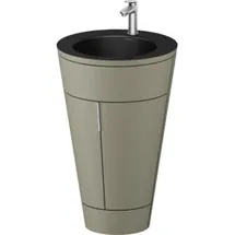 Duravit Waschtischunterschrank c-bonded Set Starck 1 56x86,4x60,5cm, st, IB, G ES ge, st-g m