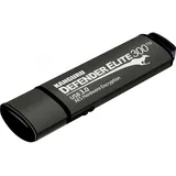 Kanguru Defender Elite300 USB 256GB USB3.0 Stick Encrypted Kapazität - 256 GB (256 GB, USB-A), USB Stick, Schwarz