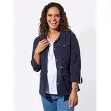 Casual Looks Blusenblazer Blau 36