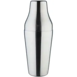 Cocktail Shaker, Edelstahl matt, zweiteilig (500ml)