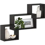 Furinno Wandregal 3 tlg. 40 x 12 x 10 cm Espresso