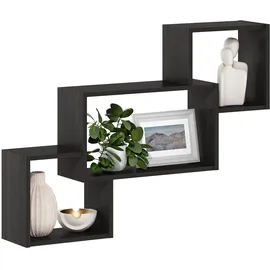 Furinno Wandregal 3 tlg. 40 x 12 x 10 cm Espresso