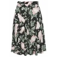 Buffalo Sommerrock Damen Blumenprint Rosa/Schwarz 36