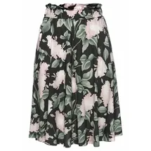 Buffalo Sommerrock Damen Blumenprint Rosa/Schwarz 36