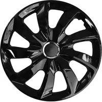 NRM Radkappen Radzierblenden Autoradkappen Schwarz Lackiert schwarz NRM Stig 17" Set 4 Stück - Schwarz