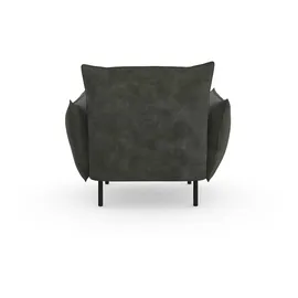 OTTO home Cocktailsessel Stine Polyester 96 x 86 x 86 cm Dunkelgrün