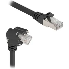 DeLock 80917 RJ45 Patchkabel Cat.6, S/FTP mit Schrauben 1 m