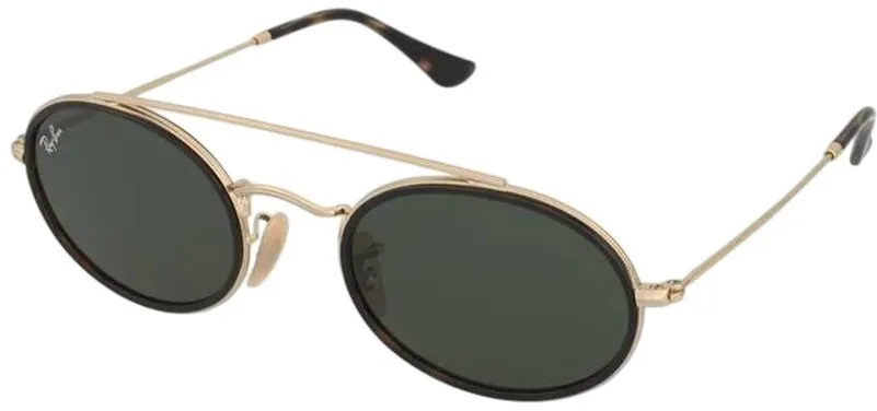 Ray-Ban RB3847N 9121/31 Oval Double Bridge Sonnenbrille Gr. Farbe:RB3847N912131