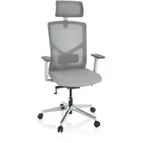 HJH Office Breton Pro W Stoff Grau