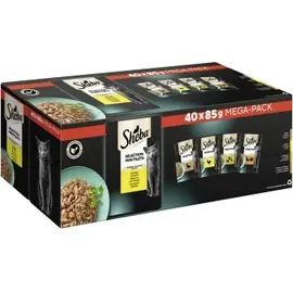 Sheba Selection in Sauce Geflügel Nassfutter 40 x 85 g
