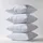 Homescapes Kissenbezug Homescapes 60 x 60 cm Weiss
