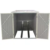 Metall Fahrradgarage Gardiun Veloc i (X2) 2,81 m2 Außenfläche 198x142x157 cm