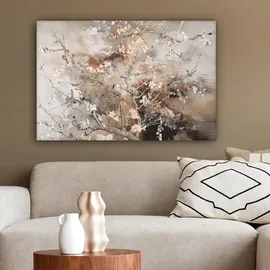 onlywow Leinwand Bilder Mandelblüte | Gr.: 90 x 60 cm