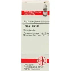 THUJA C 200 Globuli 10 g Globuli
