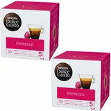 Nescafé DOLCE GUSTO Espresso Kaffee KaffeKAPSEL 2er Pack 2 x 16 KAPSELN