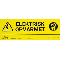 Raychem Kennzeichnungsaufkleber f. alle anderen Syst. LAB-ETL-CH, 148648-000