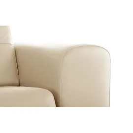 Stressless Eckcouch Leder 2-Sitzer Creme