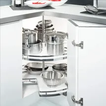 Kesseböhmer SO-TECH® 3/4-kreis Drehbeschlag für 80er Eckschrank,