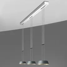 Oligo Glance LED 3-flammig grau matt