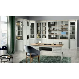 JV Möbel Eckschrank 41 x 229 x 41 cm Weiß