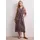 STREET ONE Midikleid mit grafischem Muster Rot 42