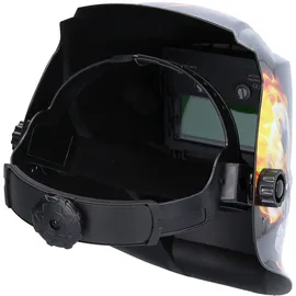 KS Tools Automatik-Schweißer-Schutzhelm Flame Design - 310.0155