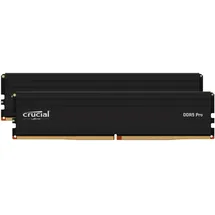 Crucial Pro DDR5-6000 48GB Kit (2x24GB) CL48 Schwarz CP2K24G60C48U5