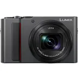 Panasonic LUMIX DC-TZ202EG-S Travelzoom Kamera (1-Zoll Sensor, 15x opt. Zoom, Leica Objektiv, Sucher, 4K, silber)