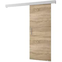 Schiebetür Komplettset - Schiebetürsystem Salwador 1 - Schiebetüren - Trennwände - Raumteiler - Innentüren, Tür 90 x 204 cm - Schiebetür Schiene - Zimmertür mit Schiebetür Griff - Saloontür