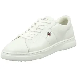 GANT Herren Sneaker - JOREE, Schnürschuh, Turnschuh, Low, Echtleder Weiß EUR 42