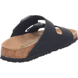 Birkenstock Arizona Vegan Birko-Flor Nubuk schmal schwarz 38