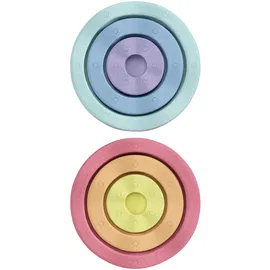 Stapelstein Inside rainbow pastel