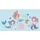cover-your-desk Schreibtischunterlage Drei Meerjungfrauen 74 x 40 cm Blau