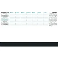 Papier-Schreibunterlage Practica 60x37cm mit Schutzleiste