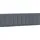 vidaXL Kopfteil-Kissen "Hanko" Dunkelgrau 180 cm Samt