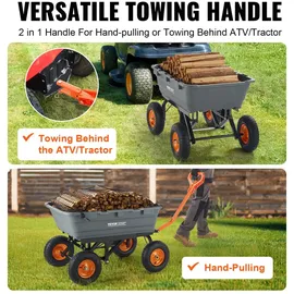 Vevor Bollerwagen Gartenwagen 680 kg ca. 33 cm Reifen