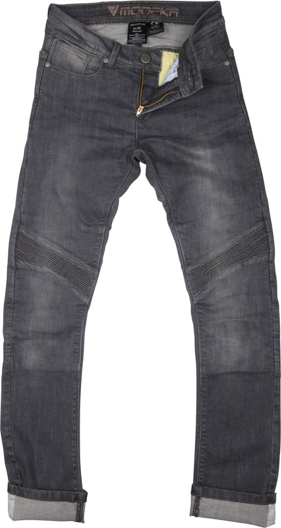 Modeka Sorelle Damen Motorrad Textilhose, grau, Größe 40