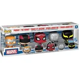 Funko Pop! Marvel Year of The Spider - Prodigy - 5 Packung Spider-Man - Marvel Comics - Amazon-Exklusiv - Vinyl-Sammelfigur - Geschenkidee - Offizielle Handelswaren - Comic Books Fans