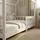 ecomi Hausbett 90 x 200 cm Kiefer massiv lackiert Weiß